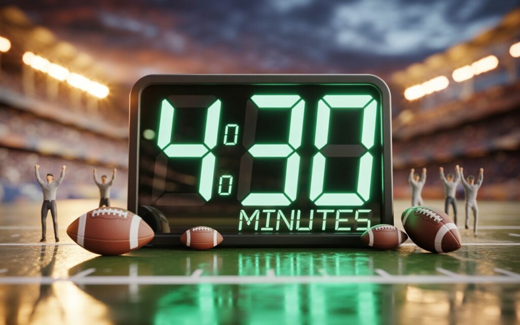 how long do football games last​