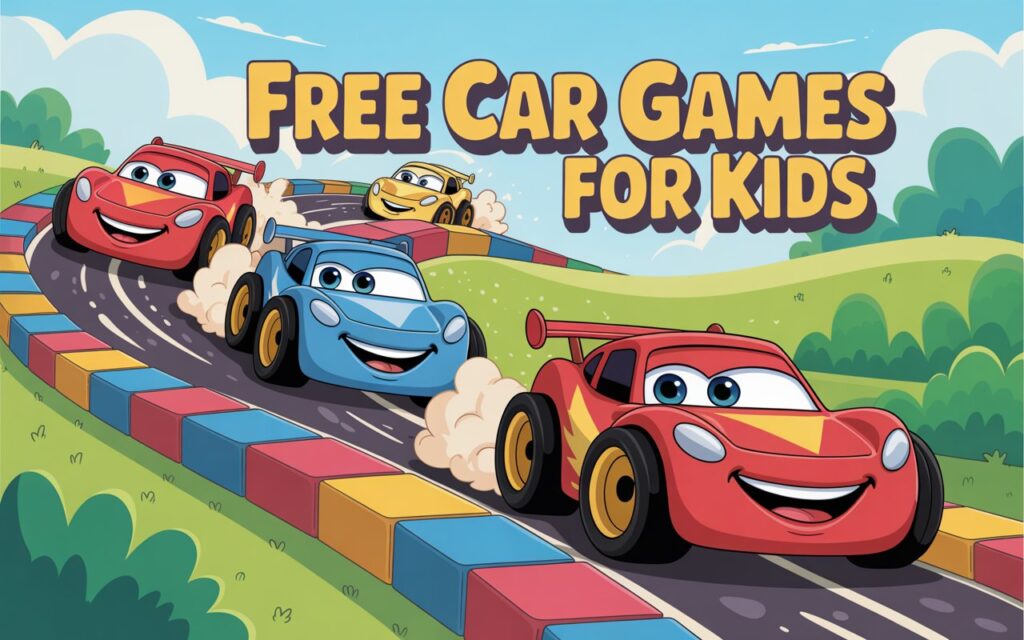 Free car games for kids