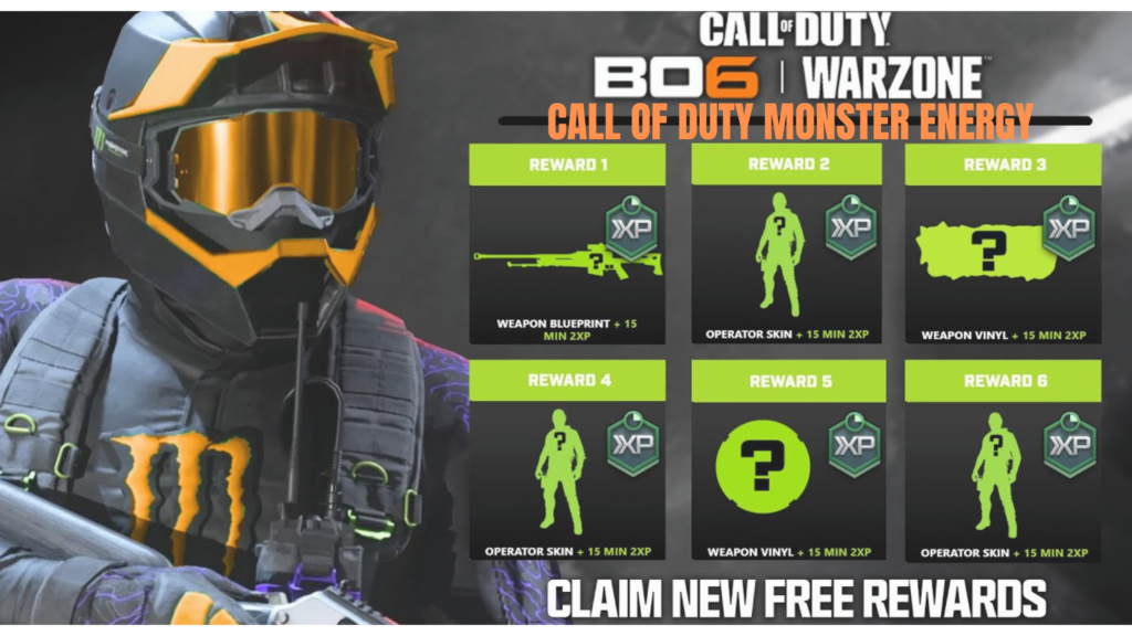 call of duty monster energy